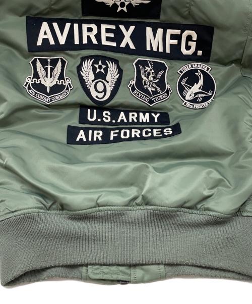 AVIREX（アヴィレックス）AVIREX (アヴィレックス) MA-1ジャケット カーキ サイズ:Mの古着・服飾アイテム