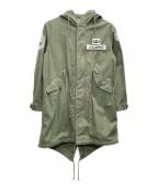 AVIREXアヴィレックス）の古着「モッズコート」｜カーキ