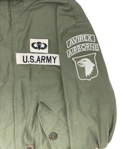 AVIREX（アヴィレックス）AVIREX (アヴィレックス) モッズコート カーキ サイズ:Fの古着・服飾アイテム