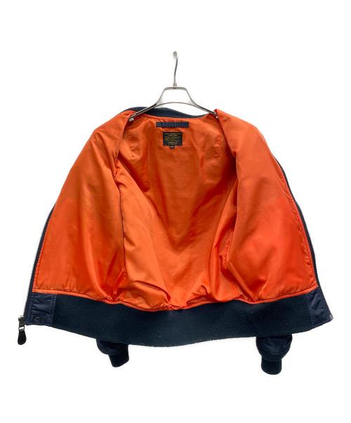 AVIREX（アヴィレックス）AVIREX (アヴィレックス) MA-1ジャケット ネイビー サイズ:Mの古着・服飾アイテム