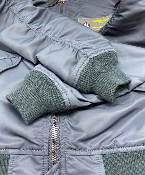 AVIREX（アヴィレックス）AVIREX (アヴィレックス) MA-1ジャケット ネイビー サイズ:Mの古着・服飾アイテム