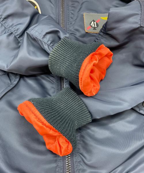 AVIREX（アヴィレックス）AVIREX (アヴィレックス) MA-1ジャケット ネイビー サイズ:Mの古着・服飾アイテム