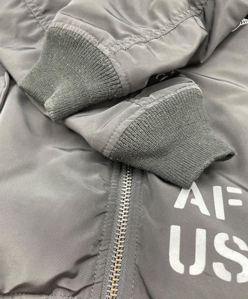 AVIREX（アヴィレックス）AVIREX (アヴィレックス) MA-1ジャケット ブラック サイズ:Mの古着・服飾アイテム