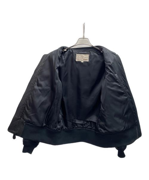 AVIREX（アヴィレックス）AVIREX (アヴィレックス) レザージャケット ブラック サイズ:Mの古着・服飾アイテム