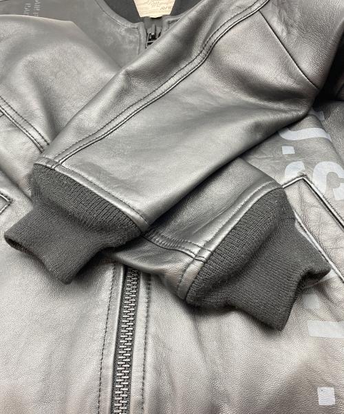 AVIREX（アヴィレックス）AVIREX (アヴィレックス) レザージャケット ブラック サイズ:Mの古着・服飾アイテム