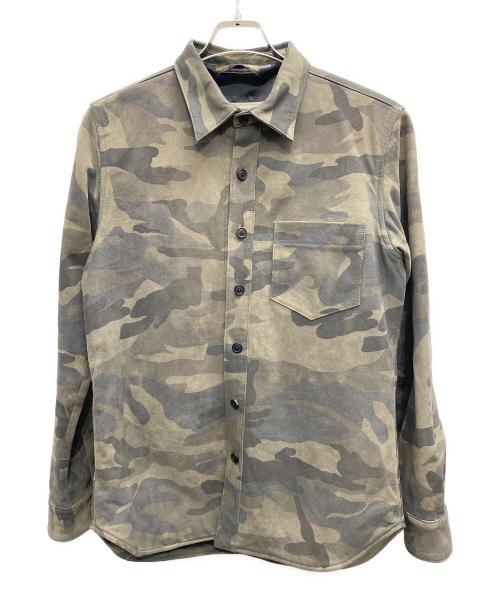 AVIREX（アヴィレックス）AVIREX (アヴィレックス) 長袖シャツ カーキ サイズ:Mの古着・服飾アイテム