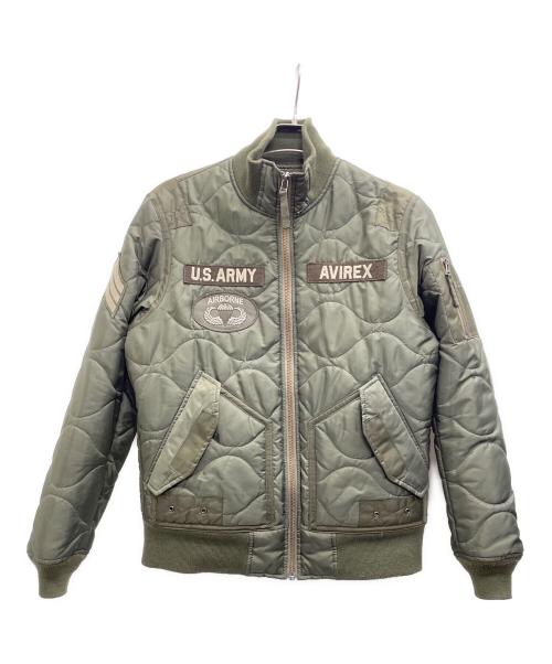 AVIREX（アヴィレックス）AVIREX (アヴィレックス) MA-1ジャケット カーキ サイズ:Mの古着・服飾アイテム