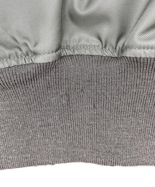 HOUSTON（ヒューストン）HOUSTON (ヒューストン) フライトジャケット カーキ サイズ:Mの古着・服飾アイテム