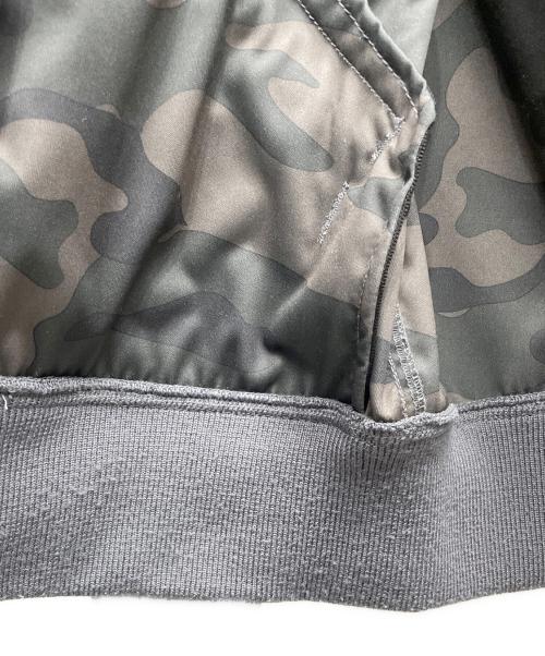 AVIREX（アヴィレックス）AVIREX (アヴィレックス) ボンディングショートジャケット グレー サイズ:Mの古着・服飾アイテム