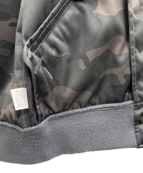 AVIREX（アヴィレックス）AVIREX (アヴィレックス) ボンディングショートジャケット グレー サイズ:Mの古着・服飾アイテム