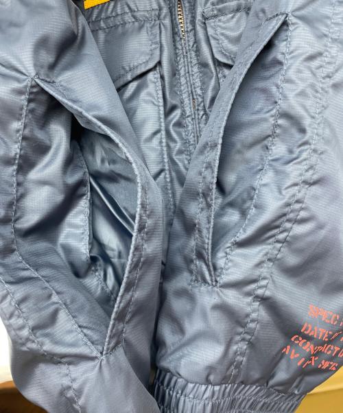 AVIREX（アヴィレックス）AVIREX (アヴィレックス) フライトジャケット ネイビー サイズ:Mの古着・服飾アイテム