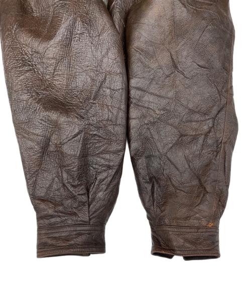 Spiegel（シュピーゲル）Spiegel (シュピーゲル) レザージャケット ブラウン サイズ:LTの古着・服飾アイテム