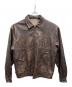 Spiegel（シュピーゲル）の古着「レザージャケット」｜ブラウン