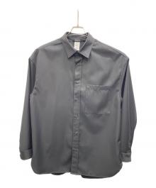 ZARA×MAISON SPECIAL（ザラ×メゾンスペシャル）の古着「長袖シャツ」｜ブラック