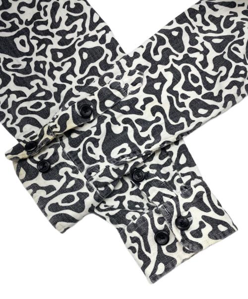 SUPREME（シュプリーム）SUPREME (シュプリーム) 長袖シャツ ブラック×ホワイト サイズ:Mの古着・服飾アイテム