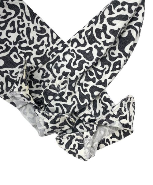 SUPREME（シュプリーム）SUPREME (シュプリーム) 長袖シャツ ブラック×ホワイト サイズ:Mの古着・服飾アイテム