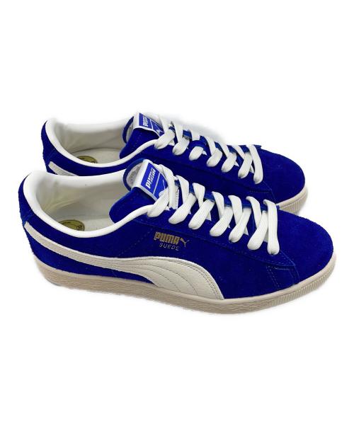 PUMA（プーマ）PUMA (プーマ) SUEDE CHARLES F. STEAD III CLYDE ROYAL-PUMA WHITE ブルー サイズ:8の古着・服飾アイテム
