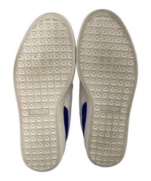 PUMA（プーマ）PUMA (プーマ) SUEDE CHARLES F. STEAD III CLYDE ROYAL-PUMA WHITE ブルー サイズ:8の古着・服飾アイテム