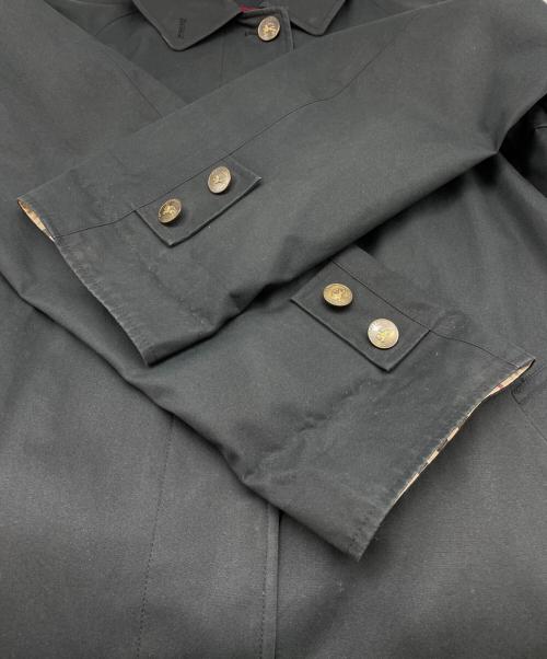 BURBERRY（バーバリー）BURBERRY (バーバリー) ステンカラーコート ブラック サイズ:9の古着・服飾アイテム