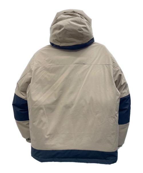 FIRST DOWN（ファーストダウン）FIRST DOWN (ファーストダウン) ダウンジャケット ベージュ サイズ:Lの古着・服飾アイテム