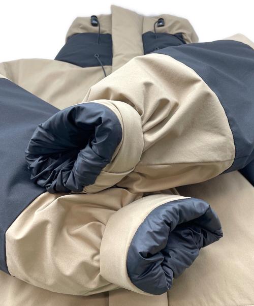 FIRST DOWN（ファーストダウン）FIRST DOWN (ファーストダウン) ダウンジャケット ベージュ サイズ:Lの古着・服飾アイテム