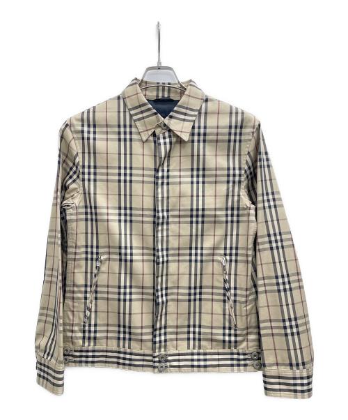 BURBERRY BLACK LABEL（バーバリーブラックレーベル）BURBERRY BLACK LABEL (バーバリーブラックレーベル) ブルゾン ベージュ サイズ:Mの古着・服飾アイテム