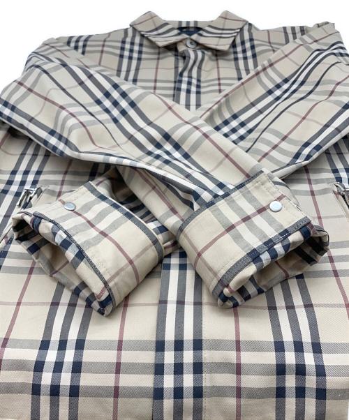 BURBERRY BLACK LABEL（バーバリーブラックレーベル）BURBERRY BLACK LABEL (バーバリーブラックレーベル) ブルゾン ベージュ サイズ:Mの古着・服飾アイテム