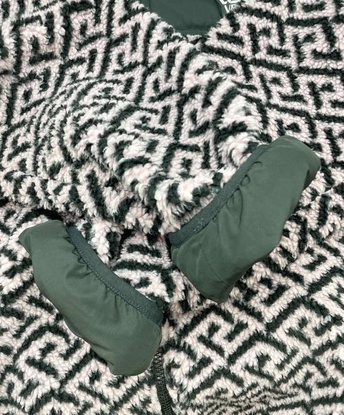 VERSACE（ヴェルサーチェ）VERSACE (ヴェルサーチェ) ボアジャケット ピンク×ブラック サイズ:48の古着・服飾アイテム