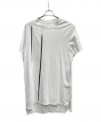 GROUND Yグラウンドワイ）の古着「Cutting Blade Short Sleeves Cut Sew」｜ホワイト