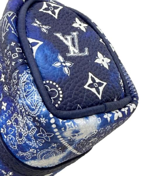LOUIS VUITTON（ルイ ヴィトン）LOUIS VUITTON (ルイ ヴィトン) バッグチャーム ポルトクレ・ポーチ ブルーの古着・服飾アイテム