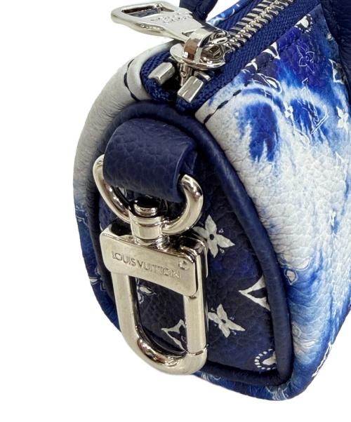 LOUIS VUITTON（ルイ ヴィトン）LOUIS VUITTON (ルイ ヴィトン) バッグチャーム ポルトクレ・ポーチ ブルーの古着・服飾アイテム