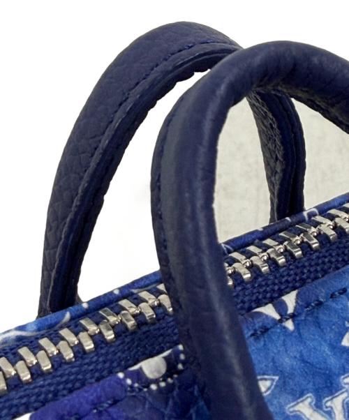 LOUIS VUITTON（ルイ ヴィトン）LOUIS VUITTON (ルイ ヴィトン) バッグチャーム ポルトクレ・ポーチ ブルーの古着・服飾アイテム