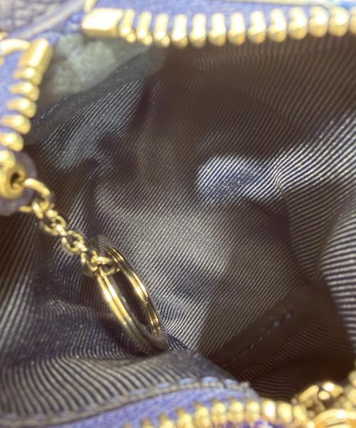 LOUIS VUITTON（ルイ ヴィトン）LOUIS VUITTON (ルイ ヴィトン) バッグチャーム ポルトクレ・ポーチ ブルーの古着・服飾アイテム