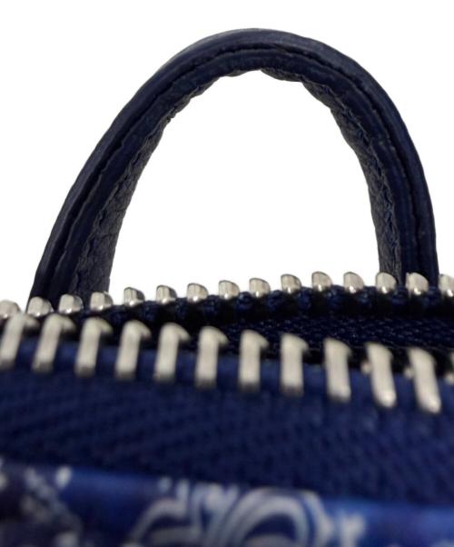 LOUIS VUITTON（ルイ ヴィトン）LOUIS VUITTON (ルイ ヴィトン) バッグチャーム ポルトクレ・ポーチ ブルーの古着・服飾アイテム