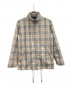 BURBERRY BLUE LABELバーバリーロンドンブルーレーベル）の古着「中綿ジャケット」｜ベージュ