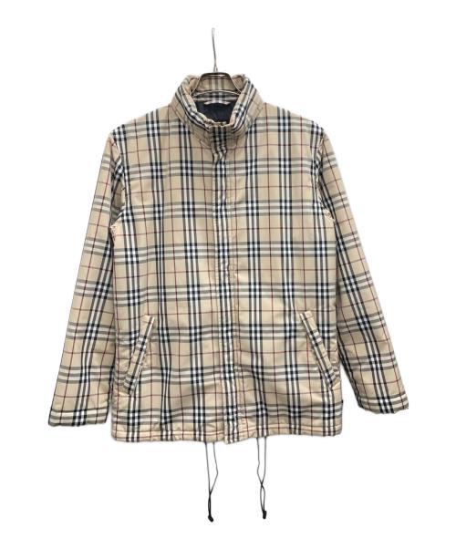 BURBERRY BLUE LABEL（バーバリーロンドンブルーレーベル）BURBERRY BLUE LABEL (バーバリーロンドンブルーレーベル) 中綿ジャケット ベージュ サイズ:Lの古着・服飾アイテム
