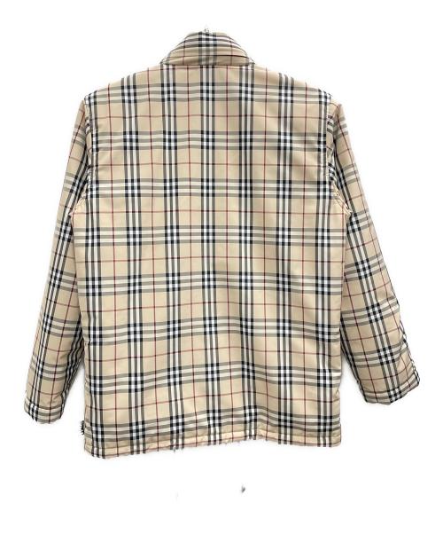 BURBERRY BLUE LABEL（バーバリーロンドンブルーレーベル）BURBERRY BLUE LABEL (バーバリーロンドンブルーレーベル) 中綿ジャケット ベージュ サイズ:Lの古着・服飾アイテム