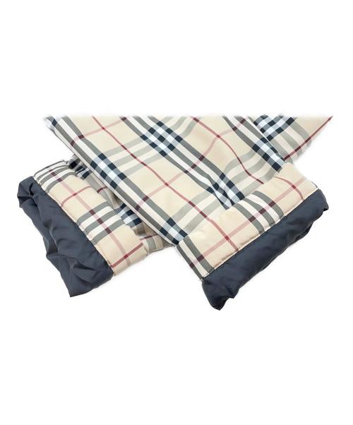 BURBERRY BLUE LABEL（バーバリーロンドンブルーレーベル）BURBERRY BLUE LABEL (バーバリーロンドンブルーレーベル) 中綿ジャケット ベージュ サイズ:Lの古着・服飾アイテム