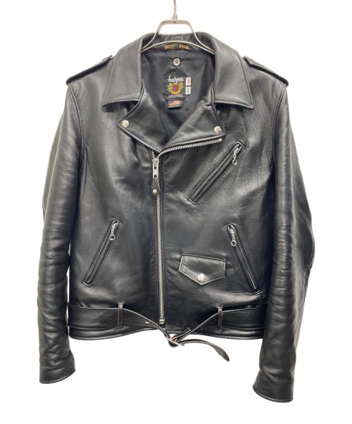 Schott（ショット）Schott (ショット) ライダースジャケット ブラック サイズ:42の古着・服飾アイテム