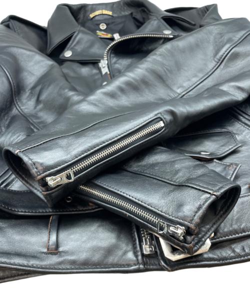 Schott（ショット）Schott (ショット) ライダースジャケット ブラック サイズ:42の古着・服飾アイテム