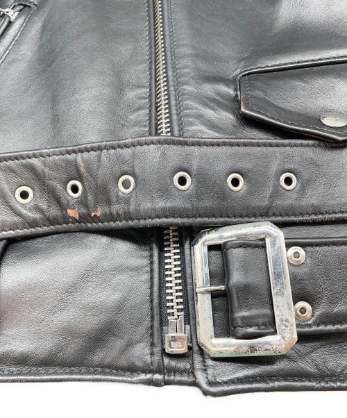 Schott（ショット）Schott (ショット) ライダースジャケット ブラック サイズ:42の古着・服飾アイテム