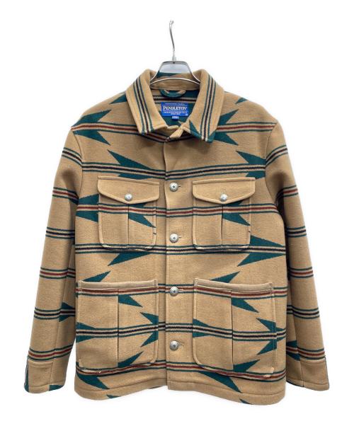 PENDLETON（ペンドルトン）PENDLETON (ペンドルトン) ウエスタンウェア カバーオール ベージュ サイズ:Mの古着・服飾アイテム