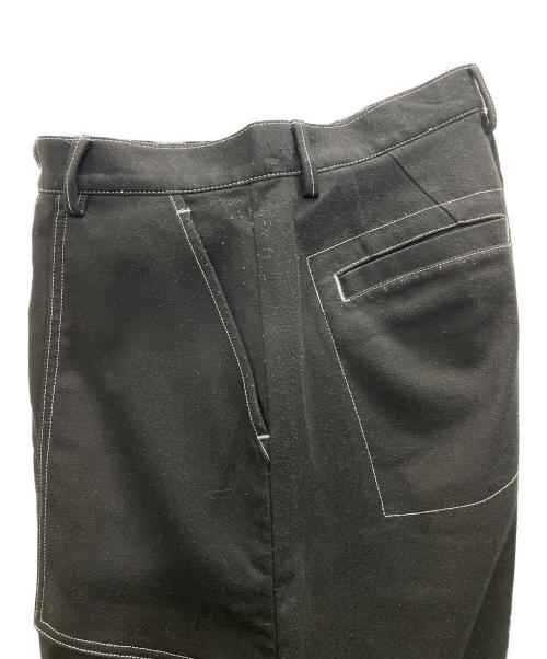 neucon（ニューコン）neucon (ニューコン) バギーパンツ ブラック サイズ:2の古着・服飾アイテム