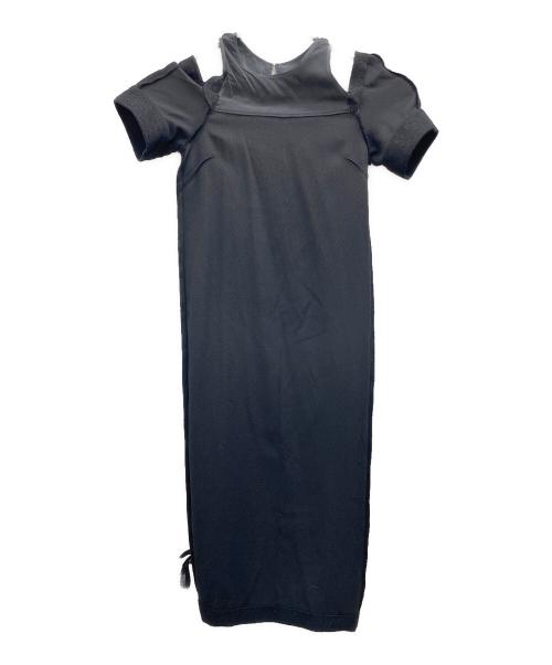 Noble（ノーブル）Noble (ノーブル) ノースリーブワンピース ブラック サイズ:表記無しの古着・服飾アイテム