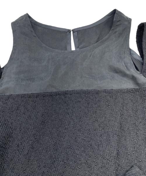 Noble（ノーブル）Noble (ノーブル) ノースリーブワンピース ブラック サイズ:表記無しの古着・服飾アイテム