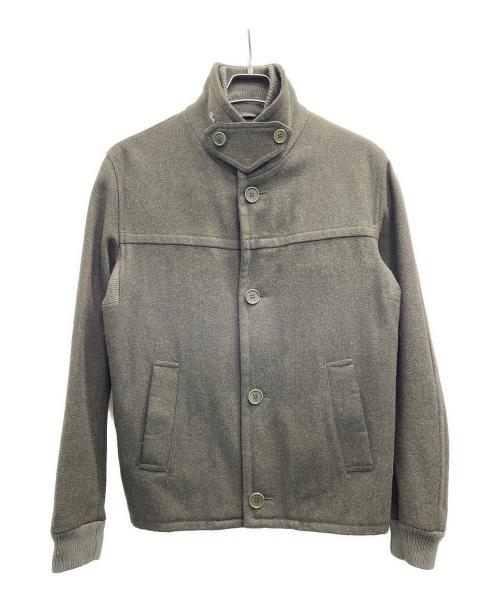 LACOSTE（ラコステ）LACOSTE (ラコステ) ウールジャケット カーキ サイズ:48の古着・服飾アイテム