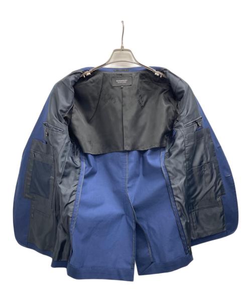 BURBERRY BLACK LABEL（バーバリーブラックレーベル）BURBERRY BLACK LABEL (バーバリーブラックレーベル) ベスト付テーラードジャケット ブルー サイズ:Mの古着・服飾アイテム