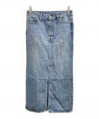 MUSE de Deuxieme Classeミューズ ドゥーズィエム クラス）の古着「デニムスカート」｜インディゴ