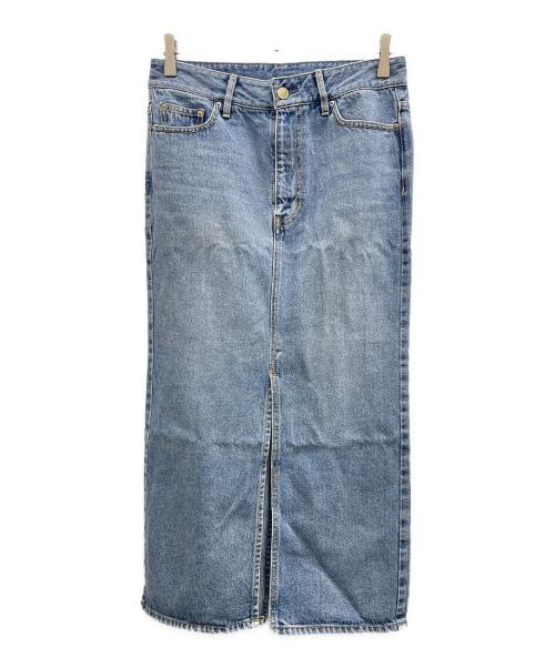 MUSE de Deuxieme Classe（ミューズ ドゥーズィエム クラス）MUSE de Deuxieme Classe (ミューズ ドゥーズィエム クラス) デニムスカート インディゴ サイズ:36の古着・服飾アイテム
