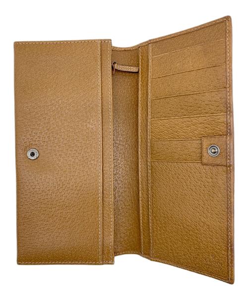 GUCCI（グッチ）GUCCI (グッチ) 長財布 GG ベージュの古着・服飾アイテム